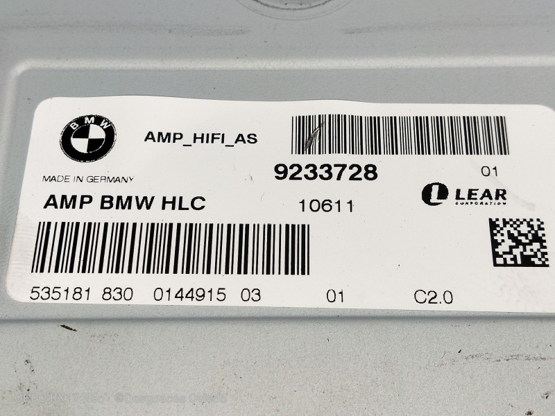 Recambio de modulo electronico para bmw serie 7 (f01/f02) 740d xdrive referencia OEM IAM 9233728 535181830 014491503