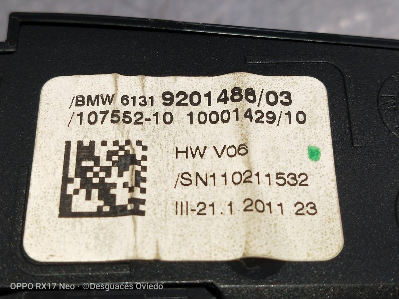 Recambio de mando multifuncion para bmw serie 7 (f01/f02) 740d xdrive referencia OEM IAM 920148603 1000142910 10755210