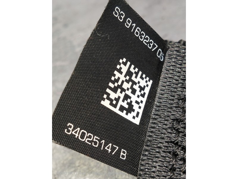 Recambio de juego cinturones trasero para bmw serie 7 (f01/f02) 740d xdrive referencia OEM IAM 916323705 34025147B 4P