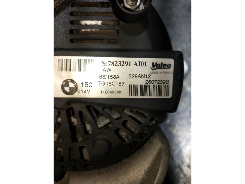 Recambio de alternador para mini mini (r56) one d referencia OEM IAM 7823291AI01 2607239B VALEO