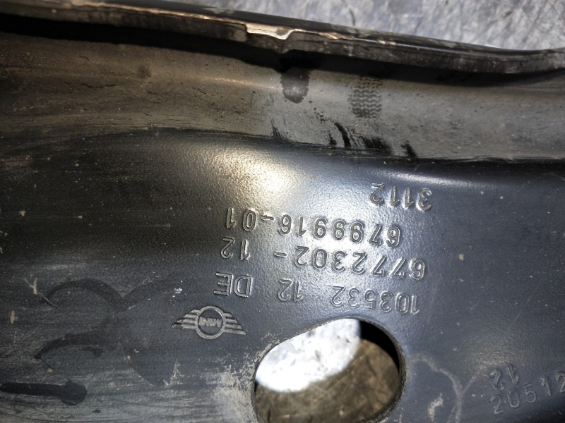 Recambio de brazo suspension inferior delantero derecho para mini mini (r56) one d referencia OEM IAM 677230212 679991601 