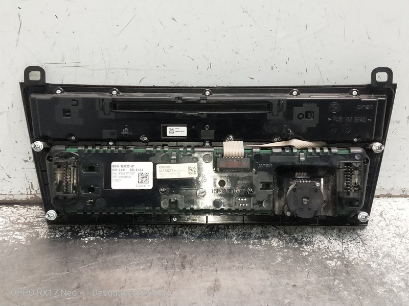 Recambio de mando calefaccion / aire acondicionado para bmw serie 7 (f01/f02) 740d xdrive referencia OEM IAM 924123101 900253770