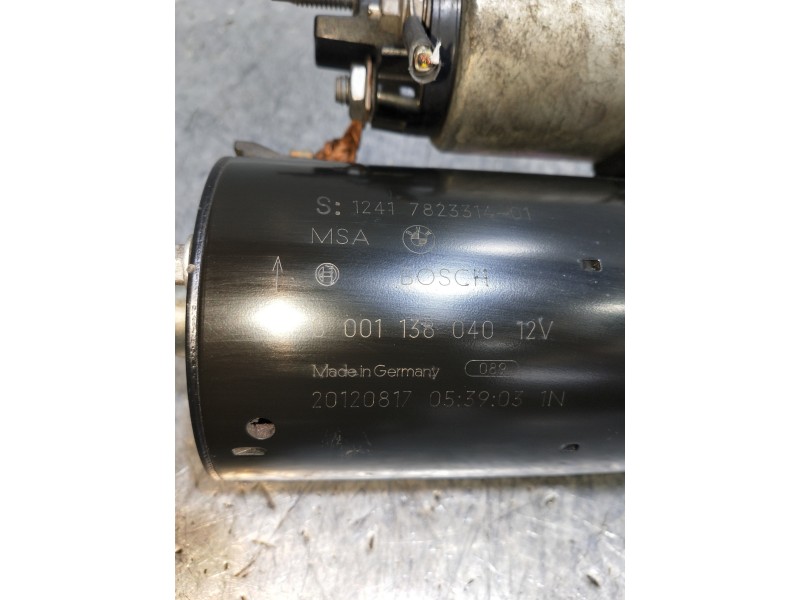 Recambio de motor arranque para mini mini (r56) one d referencia OEM IAM 0001138040 782331401 BOSCH