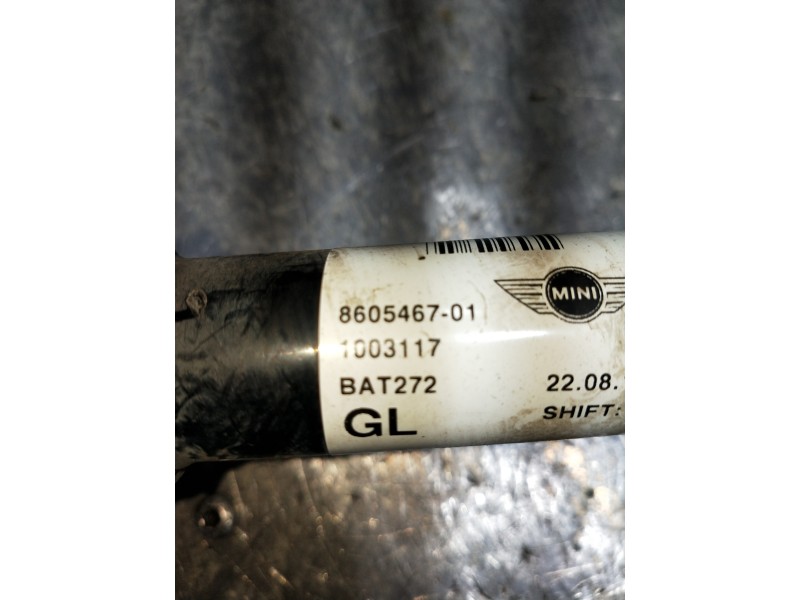 Recambio de transmision delantera izquierda para mini mini (r56) one d referencia OEM IAM 860546701  