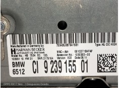 Recambio de sistema audio / radio cd para bmw serie 7 (f01/f02) 740d xdrive referencia OEM IAM 923915501   2