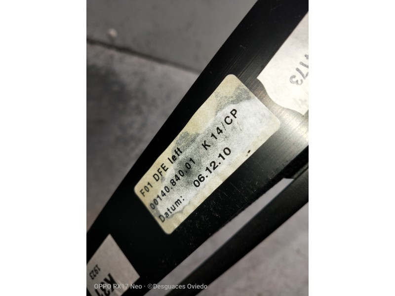 Recambio de motor elevalunas trasero izquierdo para bmw serie 7 (f01/f02) 740d xdrive referencia OEM IAM 0014084001 TRASERO IZQ 