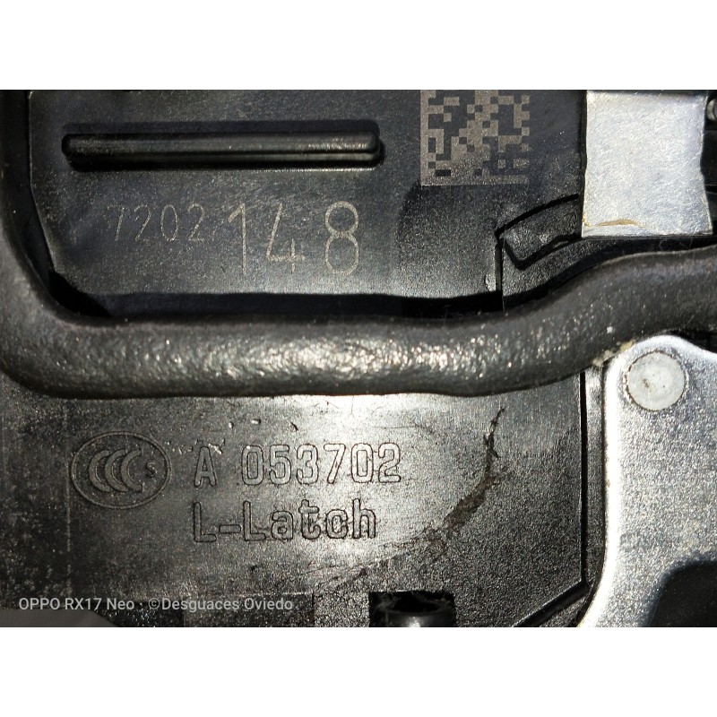 Recambio de motor cierre centralizado trasero derecho para bmw serie 7 (f01/f02) 740d xdrive referencia OEM IAM 7202148 A053702 