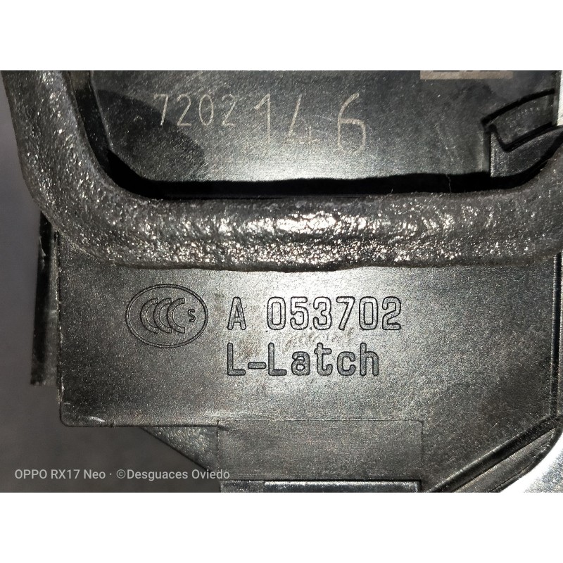 Recambio de motor cierre centralizado delantero derecho para bmw serie 7 (f01/f02) 740d xdrive referencia OEM IAM 7202146 A05370