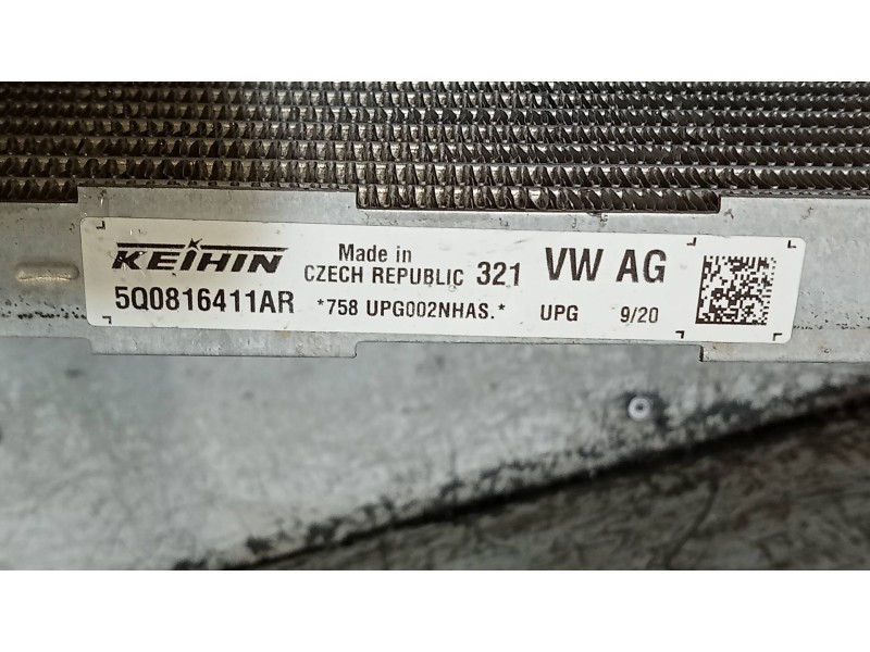 Recambio de condensador / radiador aire acondicionado para skoda karoq (nu) ambition referencia OEM IAM 5Q0816411AR  
