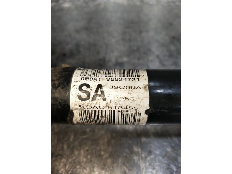 Recambio de transmision delantera izquierda para chevrolet captiva 2.0 vcdi ls referencia OEM IAM 96624721  