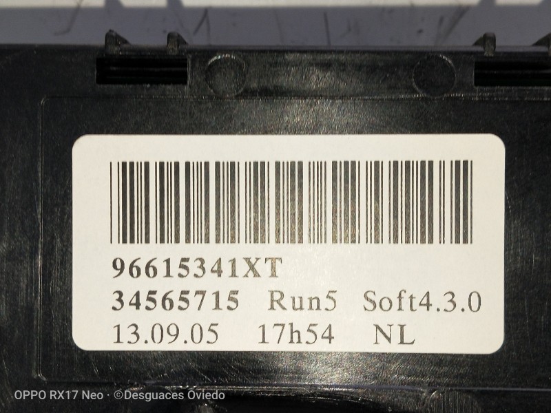 Recambio de mando luces para citroen c4 berlina collection referencia OEM IAM 96615341XT 34565715 