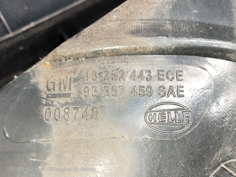 Recambio de piloto trasero izquierdo para opel astra gtc navi referencia OEM IAM 13252443ECE 93357459SAE 008748