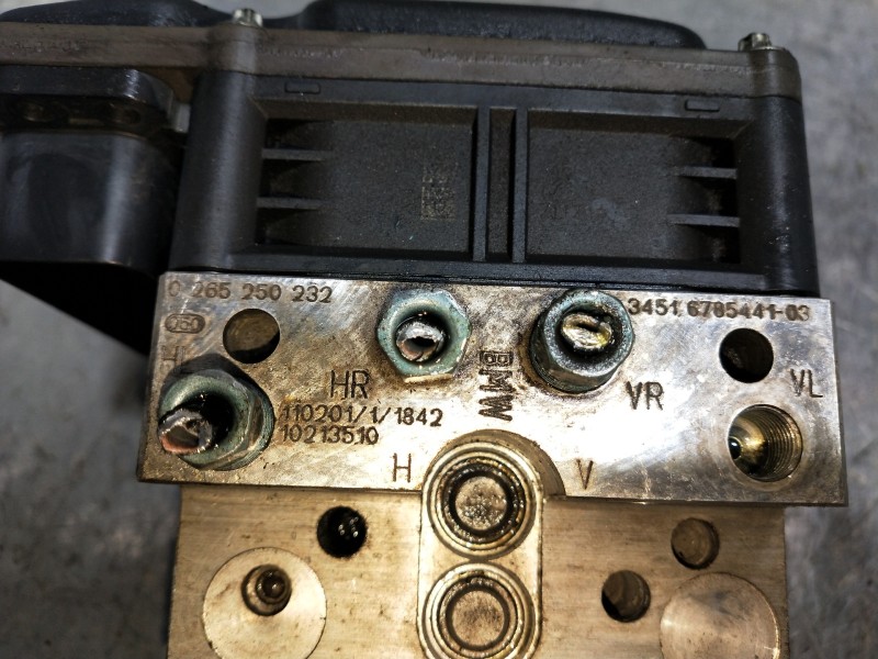 Recambio de abs para bmw serie 7 (f01/f02) 740d xdrive referencia OEM IAM 0265250232 3451678544103 