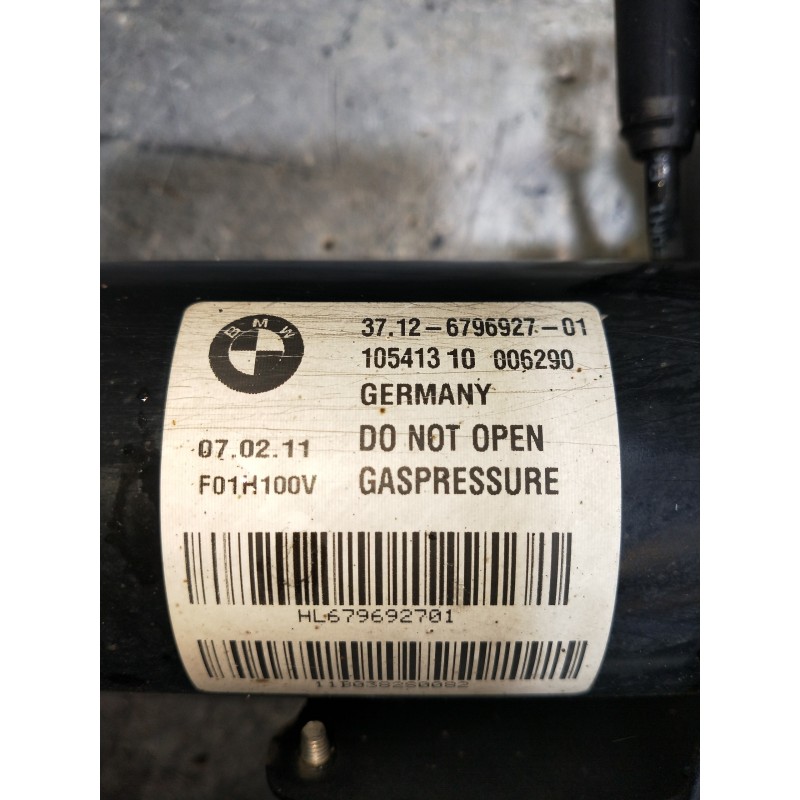 Recambio de amortiguador trasero izquierdo para bmw serie 7 (f01/f02) 740d xdrive referencia OEM IAM 3712679692701 1054131006290