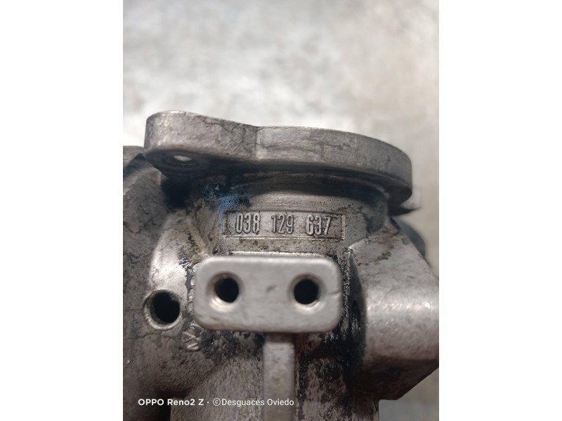 Recambio de valvula egr para seat leon (1m1) signo referencia OEM IAM 038129637  