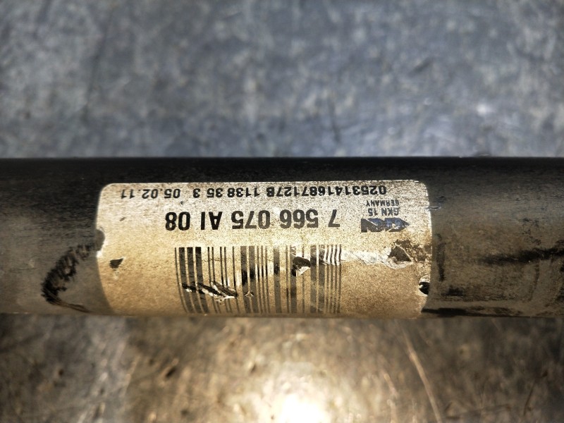 Recambio de transmision trasera izquierda para bmw serie 7 (f01/f02) 740d xdrive referencia OEM IAM 7566075AI08  