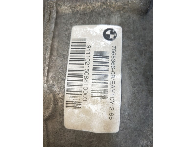 Recambio de diferencial delantero para bmw serie 7 (f01/f02) 740d xdrive referencia OEM IAM 756734505  R=2.65