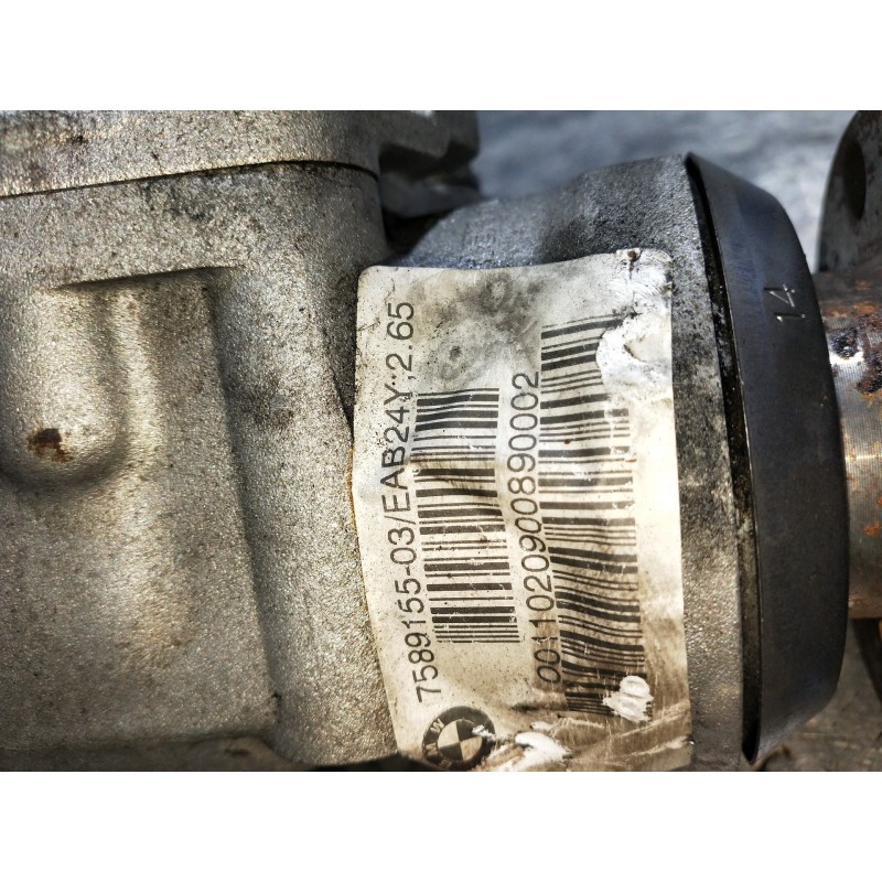 Recambio de diferencial trasero para bmw serie 7 (f01/f02) 740d xdrive referencia OEM IAM 756536608 758915503 R=2.65