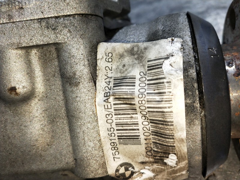Recambio de diferencial trasero para bmw serie 7 (f01/f02) 740d xdrive referencia OEM IAM 756536608 758915503 R=2.65