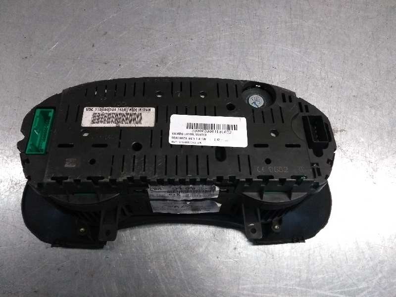 Recambio de cuadro instrumentos para seat ibiza (6l1) 1.4 16v referencia OEM IAM 110080104012A W06L0920801C  Recambio de cuadro instrumentos para seat ibiza (6l1) 1.4 16v referencia OEM IAM 110080104012A W06L0920801C