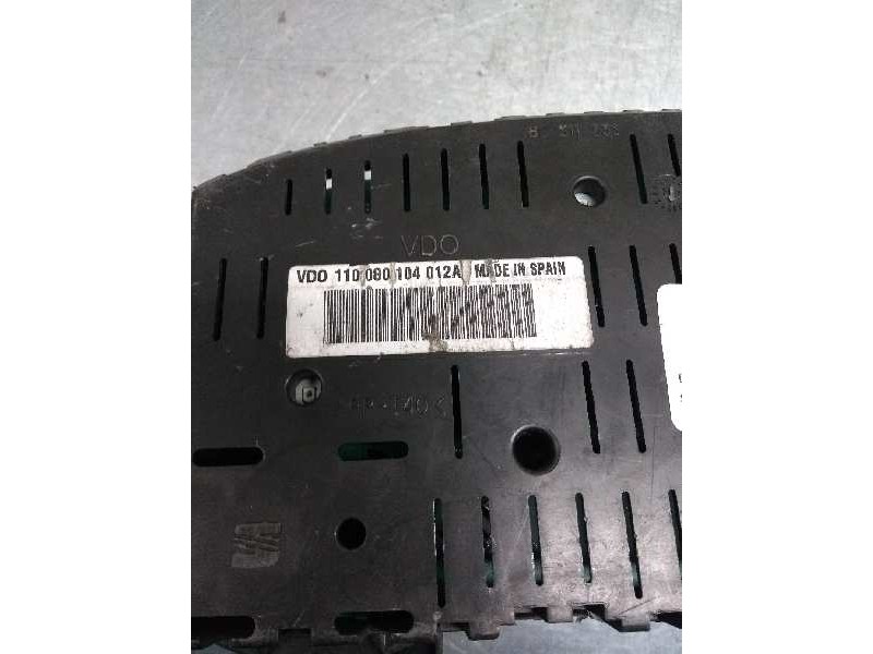 Recambio de cuadro instrumentos para seat ibiza (6l1) 1.4 16v referencia OEM IAM 110080104012A W06L0920801C  Recambio de cuadro instrumentos para seat ibiza (6l1) 1.4 16v referencia OEM IAM 110080104012A W06L0920801C