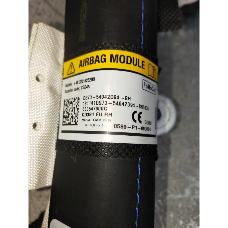Recambio de airbag cortina delantero derecho para ford mondeo lim. hybrid vignale referencia OEM IAM DS7354042D94BH 630547900G 