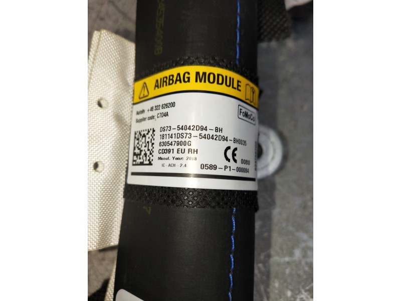 Recambio de airbag cortina delantero derecho para ford mondeo lim. hybrid vignale referencia OEM IAM DS7354042D94BH 630547900G 