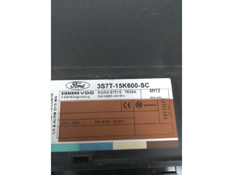Recambio de modulo electronico para ford mondeo turnier (ge) 2.0 tdci cat referencia OEM IAM 3S7T15K600SC 5WK48751E T83SA