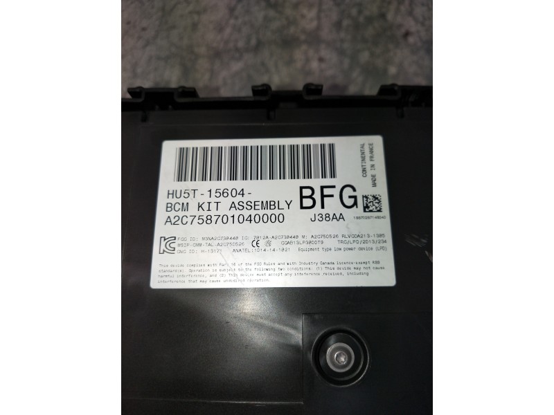 Recambio de caja reles / fusibles para ford mondeo lim. hybrid vignale referencia OEM IAM A2C758701040000 HU5T15604 