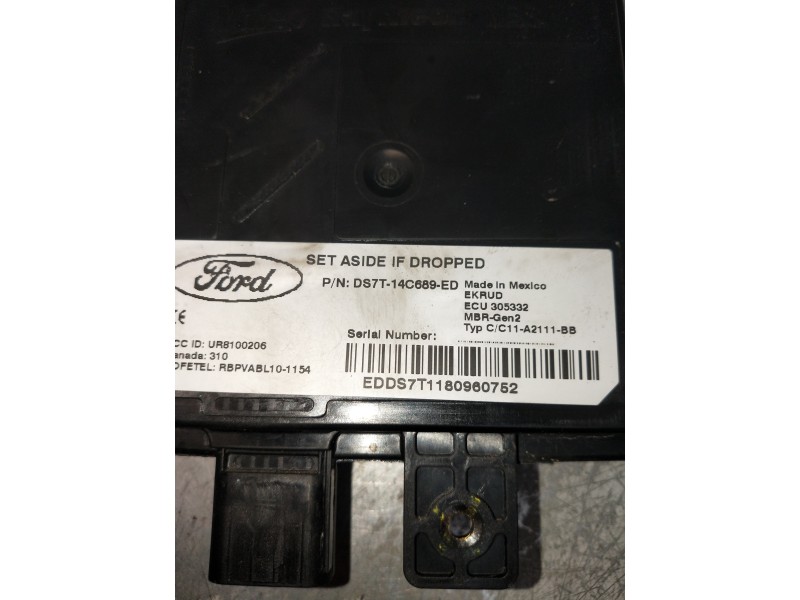 Recambio de modulo electronico para ford mondeo lim. hybrid vignale referencia OEM IAM DS7T14C689ED  
