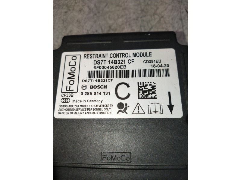 Recambio de centralita airbag para ford mondeo lim. hybrid vignale referencia OEM IAM 0285014131 DS7T14B321CF 