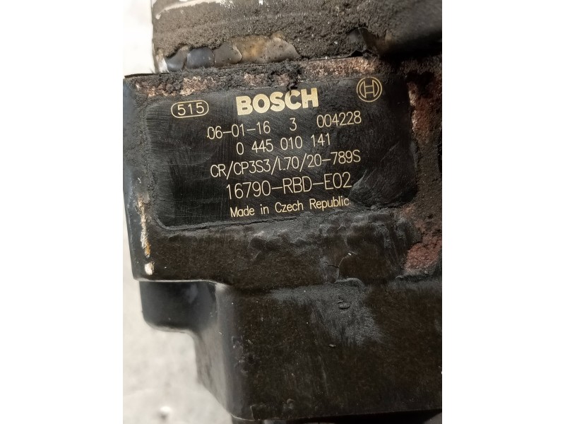 Recambio de bomba inyeccion para honda accord berlina (cl/cn) 2.2i ctdi executive referencia OEM IAM 0445010141 16790RBDE02 