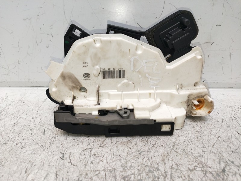 Recambio de motor cierre centralizado delantero izquierdo para skoda spaceback (5h) 1.4 tdi dpf referencia OEM IAM 5E1837015A  5