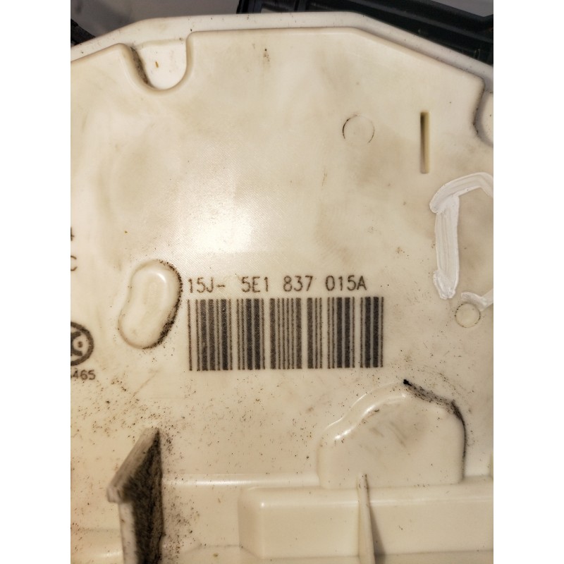 Recambio de motor cierre centralizado delantero izquierdo para skoda spaceback (5h) 1.4 tdi dpf referencia OEM IAM 5E1837015A  5