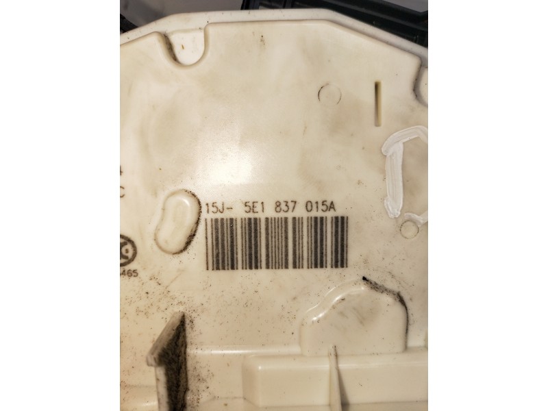 Recambio de motor cierre centralizado delantero izquierdo para skoda spaceback (5h) 1.4 tdi dpf referencia OEM IAM 5E1837015A  5