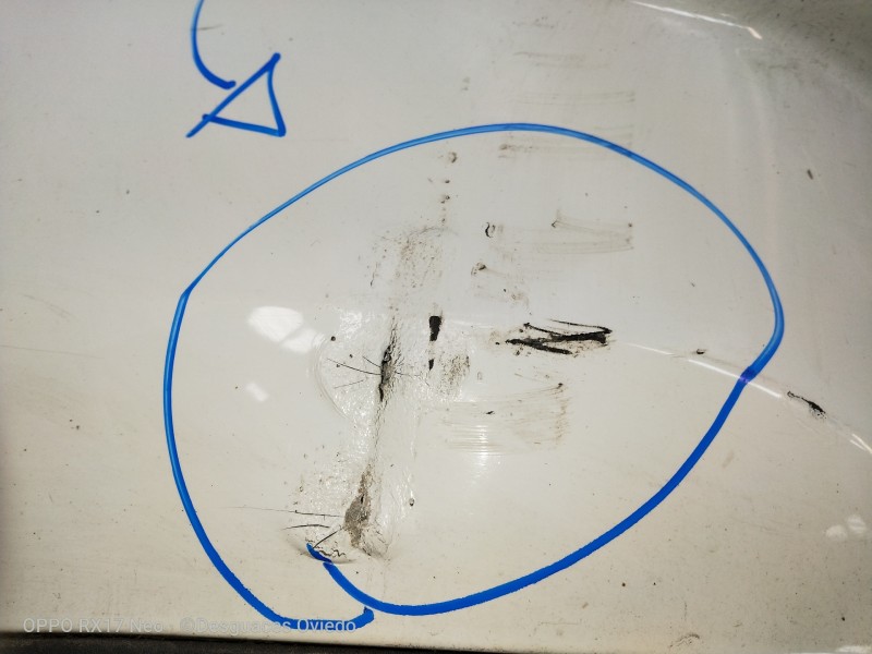 Recambio de paragolpes trasero para opel corsa e color edition ecoflex referencia OEM IAM   