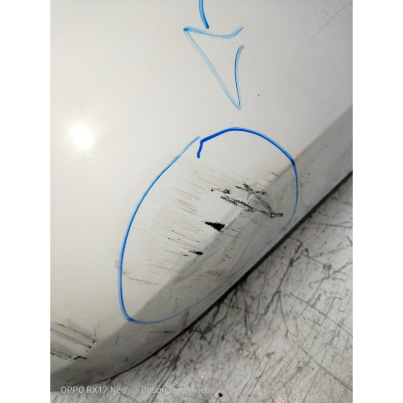 Recambio de paragolpes trasero para opel corsa e color edition ecoflex referencia OEM IAM   