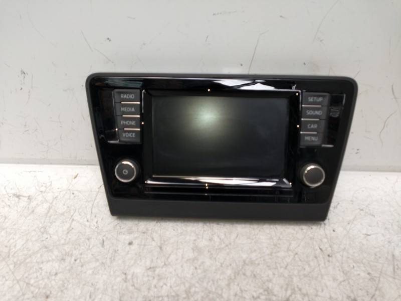 Recambio de pantalla multifuncion para skoda spaceback (5h) 1.4 tdi dpf referencia OEM IAM 5JA919604B  
