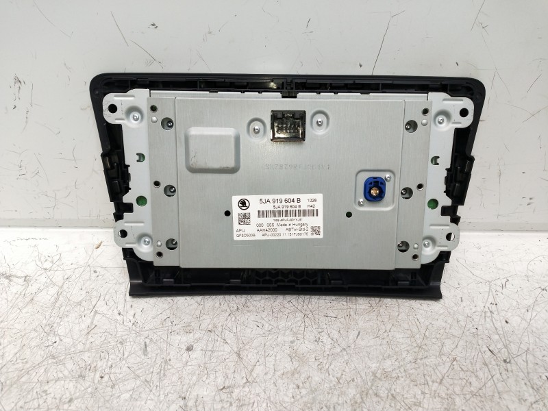 Recambio de pantalla multifuncion para skoda spaceback (5h) 1.4 tdi dpf referencia OEM IAM 5JA919604B  