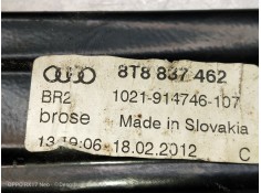 Recambio de elevalunas delantero derecho para audi a5 sportback (8t) 3.0 tdi (150kw) referencia OEM IAM 8T8837462 1021914746107  2