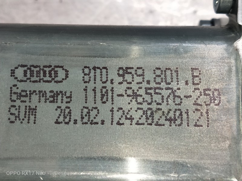 Recambio de elevalunas delantero izquierdo para audi a5 sportback (8t) 3.0 tdi (150kw) referencia OEM IAM 8T0959801B 11019655762