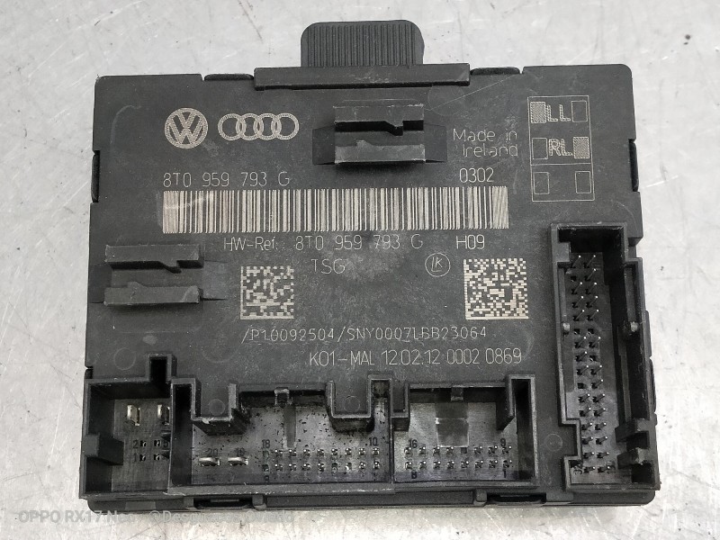 Recambio de modulo electronico para audi a5 sportback (8t) 3.0 tdi (150kw) referencia OEM IAM 8T0959793G P10092504 