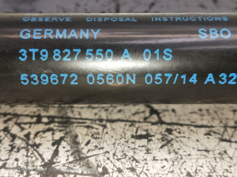 Recambio de amortiguadores maletero / porton para skoda superb combi (3t5) 2.0 tdi dpf referencia OEM IAM 3T9827550A 539672 0560