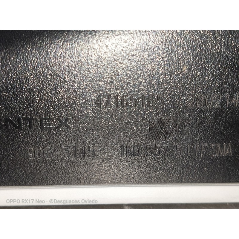 Recambio de espejo interior para skoda superb combi (3t5) 2.0 tdi dpf referencia OEM IAM 1K0857611F 9053145 