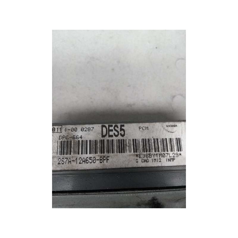 Recambio de centralita motor uce para ford mondeo berlina (ge) 2.0 tdci cat referencia OEM IAM 2S7A12A650BPF DES5 