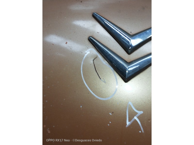 Recambio de capot para citroen c3 pluriel 1.6 16v sensodrive referencia OEM IAM   