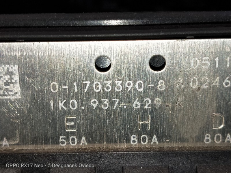 Recambio de modulo electronico para skoda superb combi (3t5) 2.0 tdi dpf referencia OEM IAM 1K0937629 017033908 