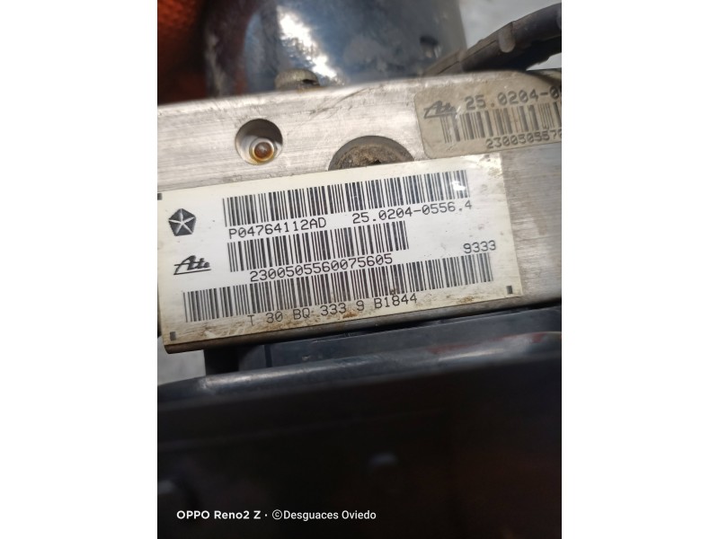 Recambio de abs para chrysler stratus berlina (ja) 2.0 le referencia OEM IAM 04602249ACA 25094601533 P04764112AD 230050556007560