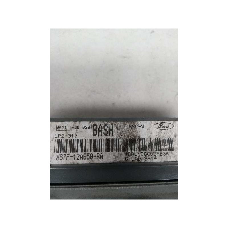 Recambio de centralita motor uce para ford mondeo berlina (gd) 2.0 16v cat referencia OEM IAM XS7F12A650RA BASH 
