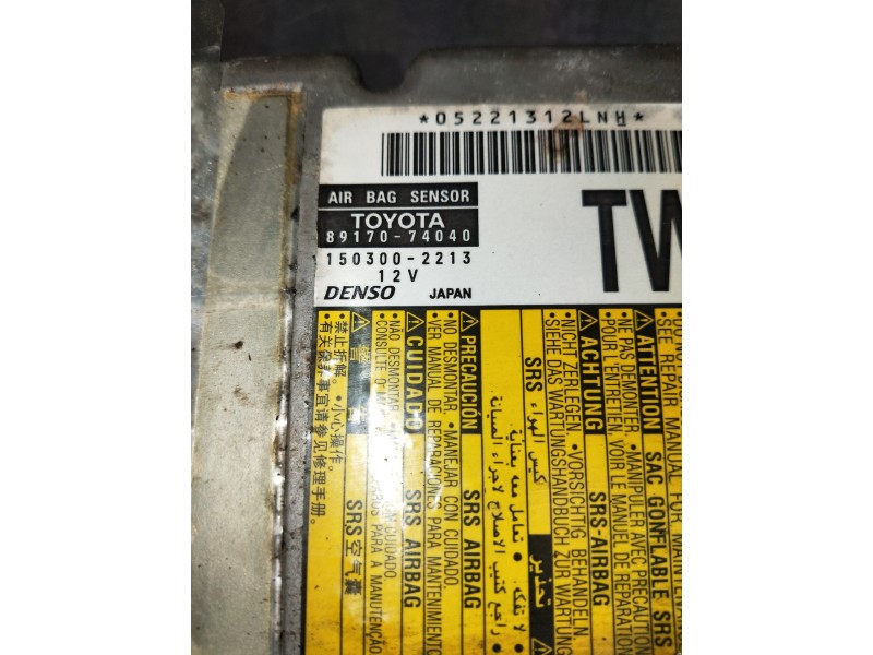 Recambio de kit airbag para toyota iq básico referencia OEM IAM 1503002213  